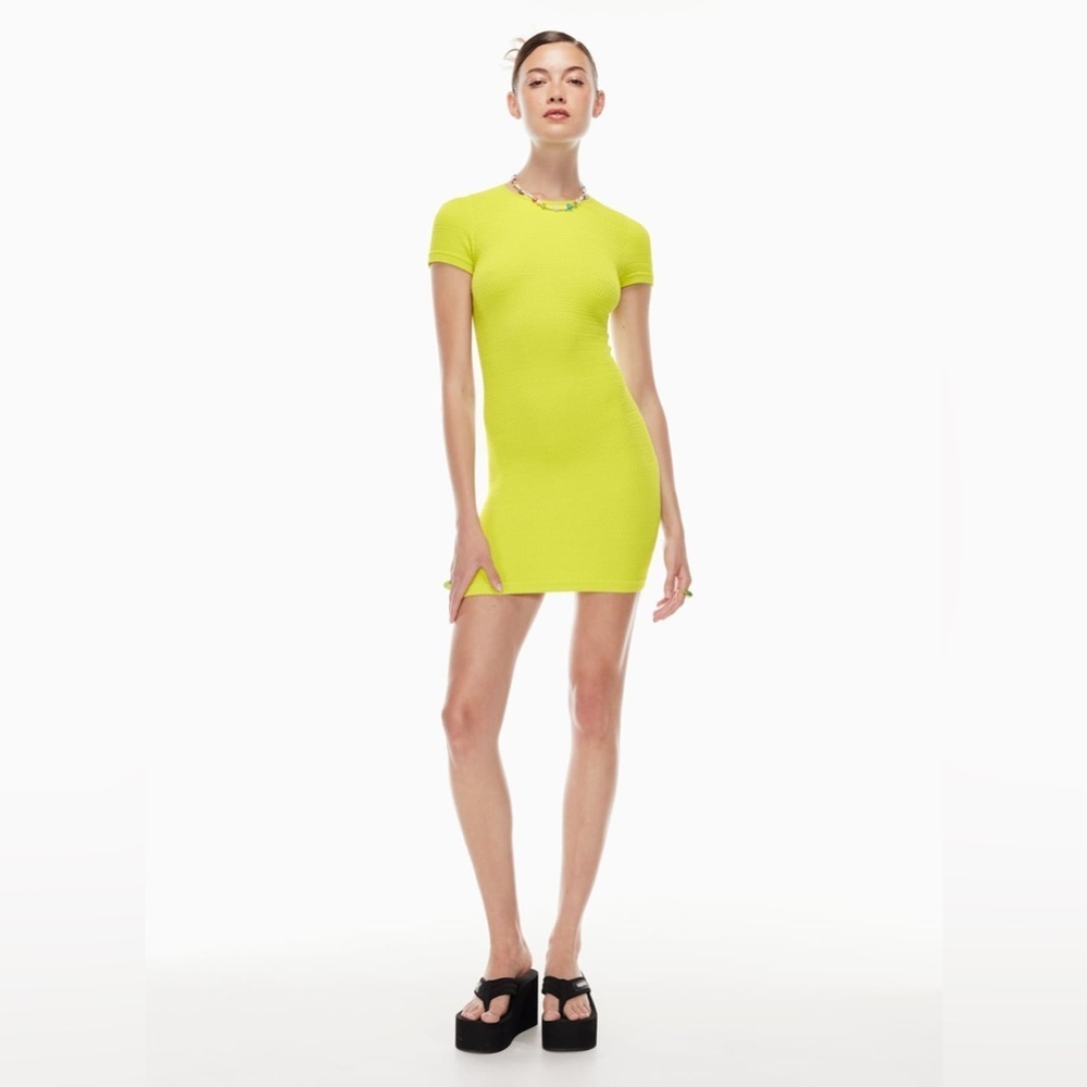 Aritzia Sunday best Colleen baby t-shirt mini dress size XS